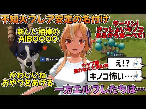 キャンピングカーの旅でおこづかい温存のためエルフレに怪しいキノコを食べさせようとする不知火フレア【不知火フレア/ホロライブ切り抜き】