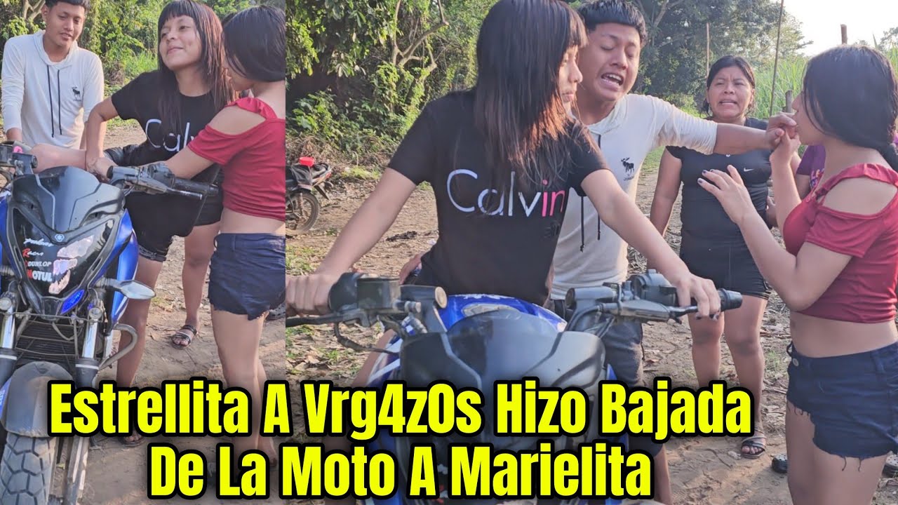 Marielita Le Pide A Manía Que Le Enseñe A Manejar Moto Y Estrellita No Lo Permite🤬