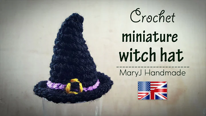 Learn to Make a Miniature Witch Hat with Crochet