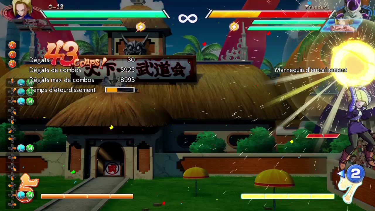 DRAGON BALL FighterZ 18 double super combo