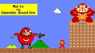 Mario vs Ugandan Knuckles