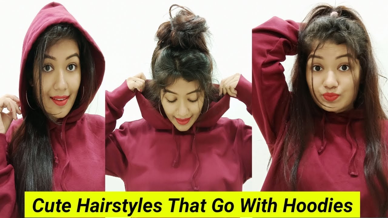 How to Wear a Hoodie With Long Hair Not a problem anymore