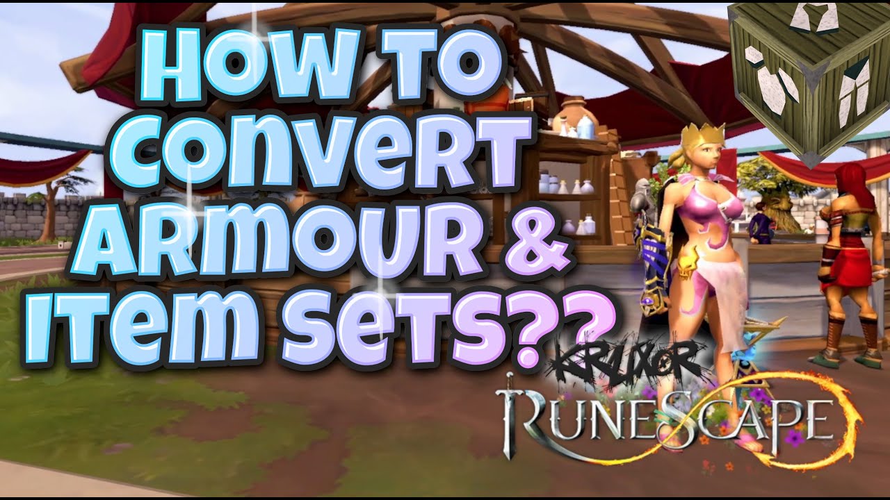 📦Runescape 3: Armour & Item Sets - Buying, Selling & Making them Easy ...