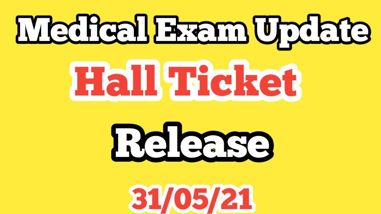 MUHS OFFICIAL UPDATE || HALL TICKET RELEASE