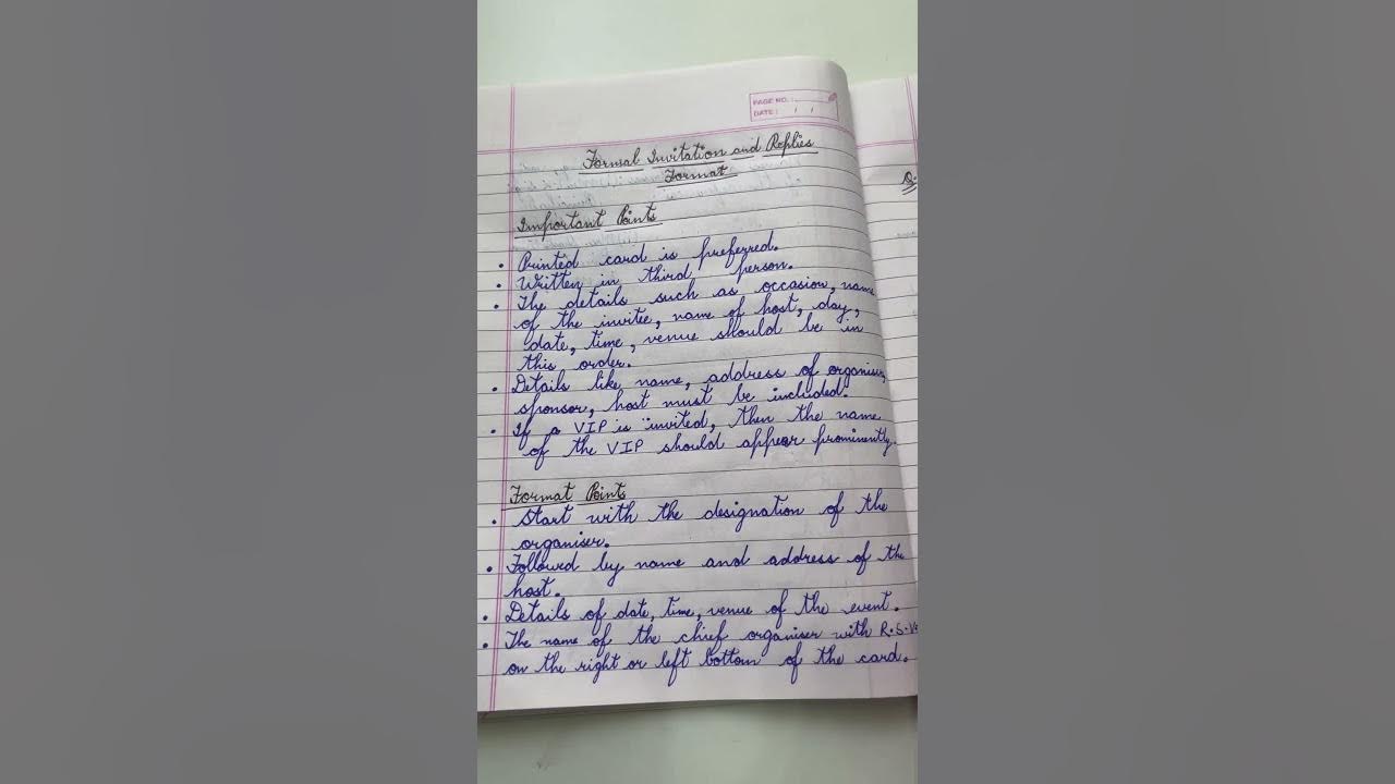 important-points-for-formal-invitation-class-12-cbse-youtube
