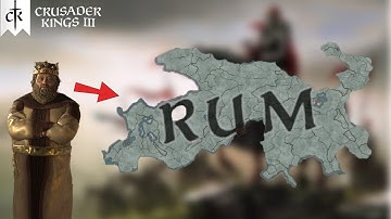 Forming SULTANATE of RUM in CK3 | invading byzantine | Final