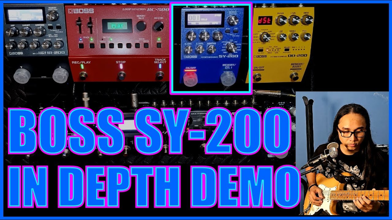 BOSS SY-200 | IN DEPTH DEMO | HOW I USE THE SY-200? - YouTube