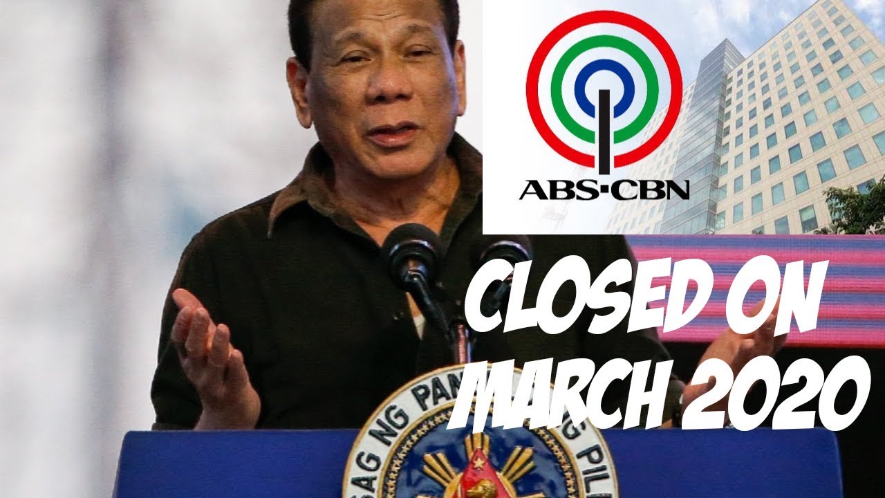 ABS CBN CLOSED ON MARCH 2020 YouTube