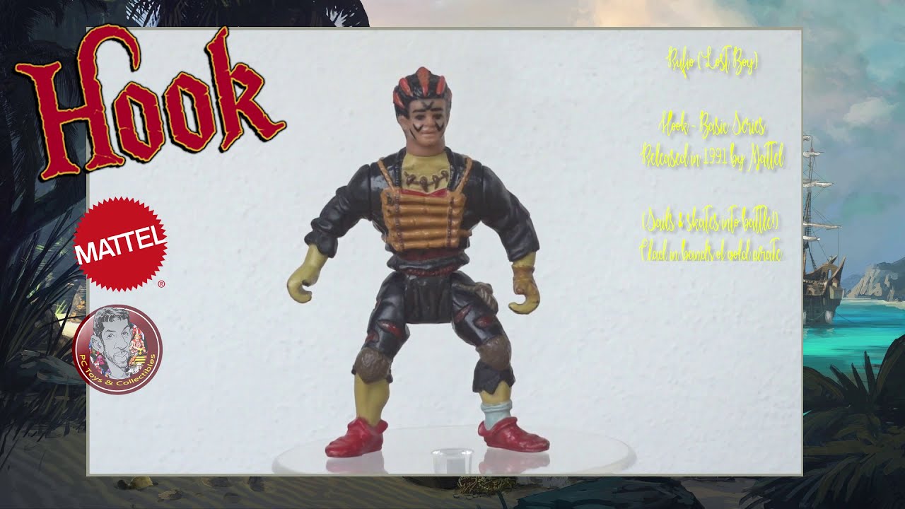 Rufio - Hook - 360 view - Mattel Vintage 