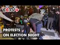 Protests, Skirmishes Take Place Outside White House on Election Night