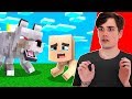 VIDA DE UM LOBO DO MINECRAFT ! (Animação Triste)