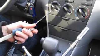 GTA Car Kits - Toyota Corolla 2005-2008 installation for iPhone, Ipod, AUX and MP3 GTA Car Kits - Toyota Corolla 2005-2008 installation for iPhone, Ipod, AUX and MP3