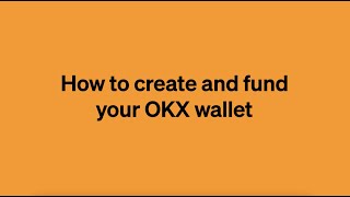 How to Create and Fund Your OKX Wallet | Bitcoin & Crypto Wallet screenshot 2