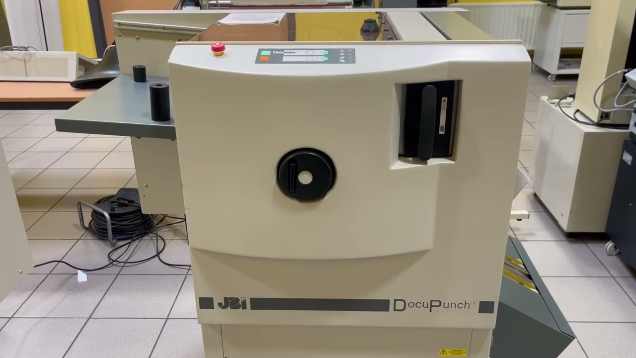 JBI DOCUPUNCH P33R P33 351 2006 VIDEO1