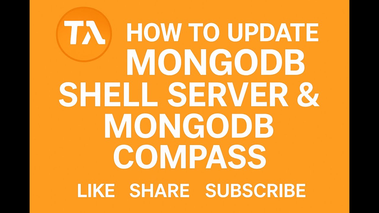"Update MongoDB Shell & Compass - Easy Step-by-Step Tutorial" - YouTube