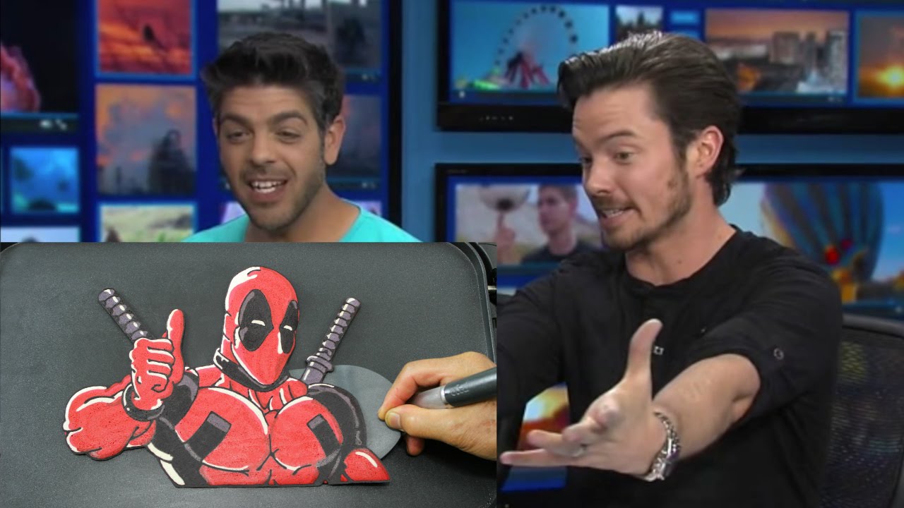 American Show Reacts to Deadpool Pancake by TigerTomato