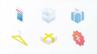 Isometric Shopping Icons - Elements | After Effect Template