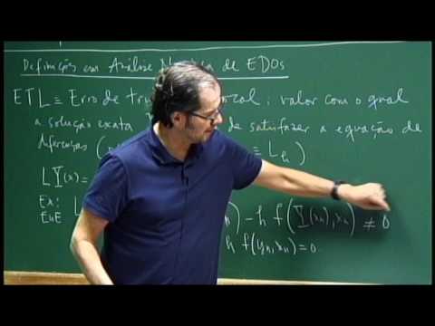 Mestrado: Análise Numérica Aula 25