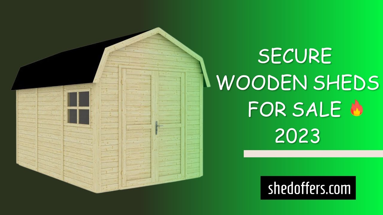 Secure Wooden Sheds For Sale 2023 | ShedOffers