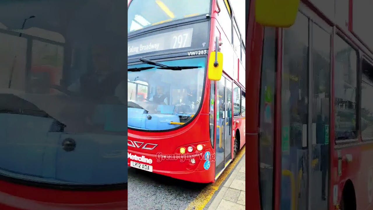 🇬🇧London Bus🚌Ride|Route No 297 Ealing Broadway|Double Decker Bus Ride|Great Guy Vlog 