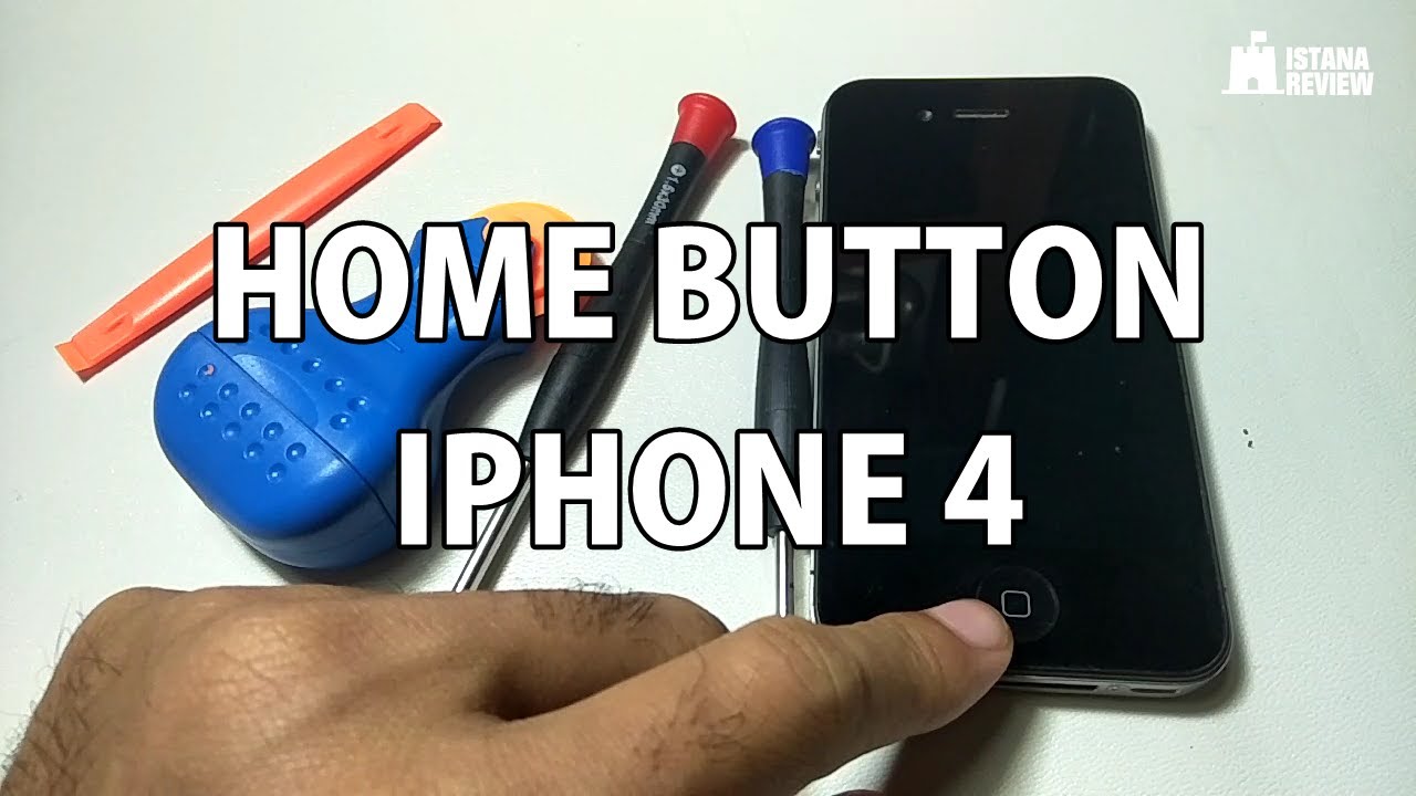 Cara Melepas Tombol Home Button Iphone 4 | ISTANA REVIEW