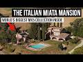 This Italian Mansion Hides The World's Biggest Mazda Miata Collection