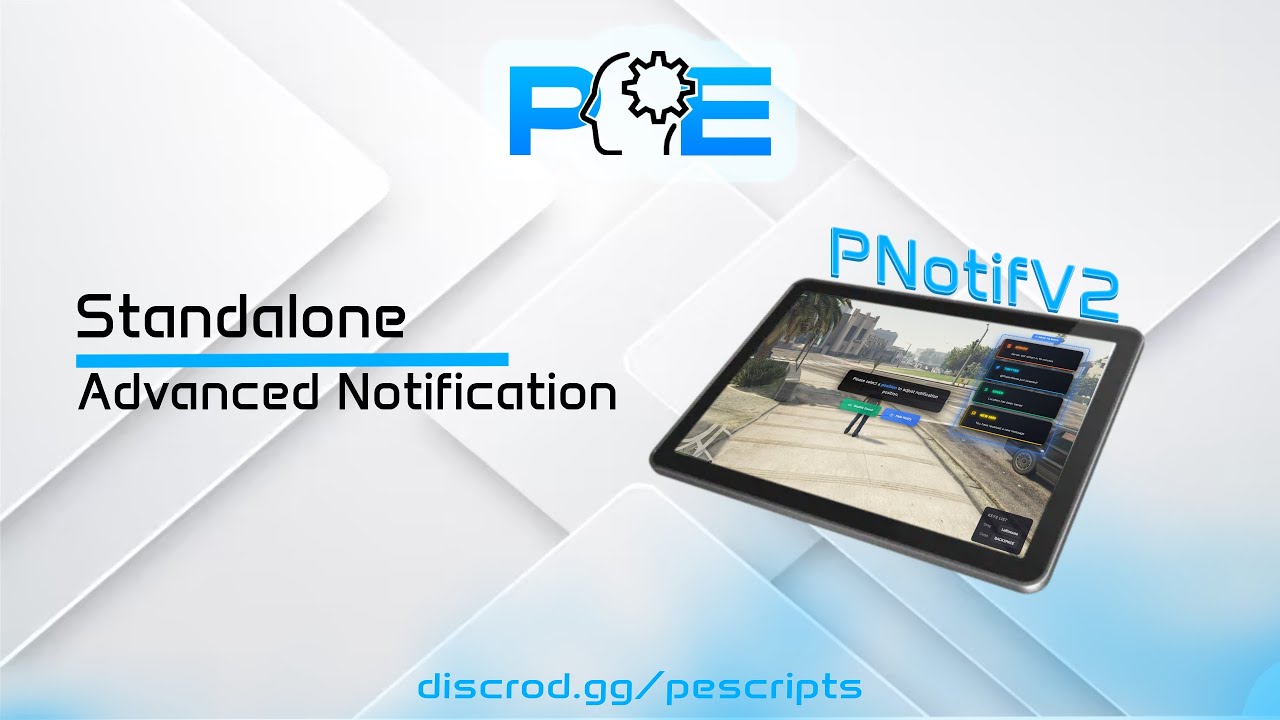[PAID] PNotifV2 Script FiveM Standalone