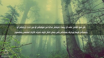 ما تيسر من سورة الأنعام - وعنده مفاتح الغيب لا يعلمها إلا هو