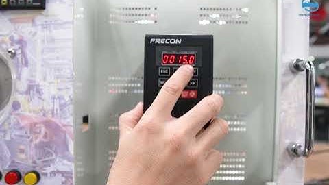 [FR150A Frecon] Hướng Dẫn Cài Đặt Biến Tần FR150A Chính Xác Nhất