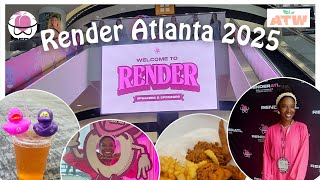 VLOGGING RENDERATL 2025 | Tech Conferences, & Networking | Atlanta Tech Week