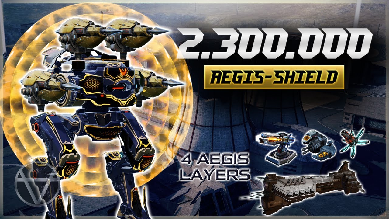4 AEGIS LAYERS! 2.3M SHIELD Blitz Build w/ Paladin + Fortifier + Aopo – War Robots Gameplay