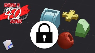 Plasticity | Disable Selection in Viewport (Lock)