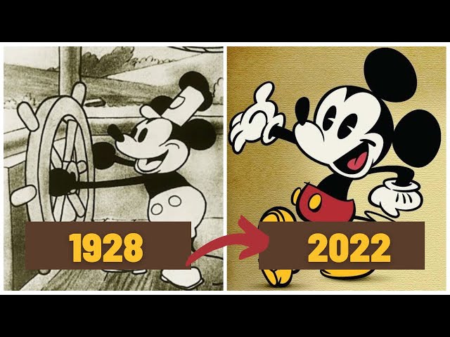 The Evolution of Mickey Mouse - YouTube