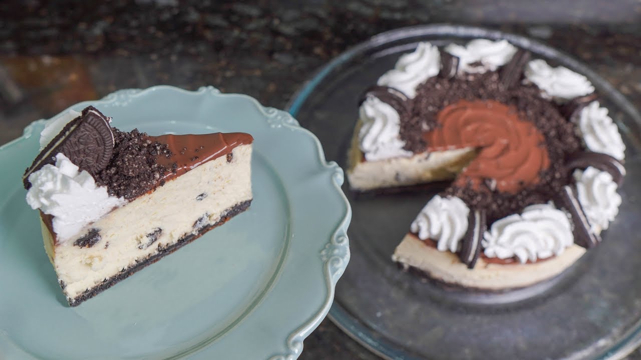 CHEESECAKE de OREO | Versión HORNEADA - Receta Fácil