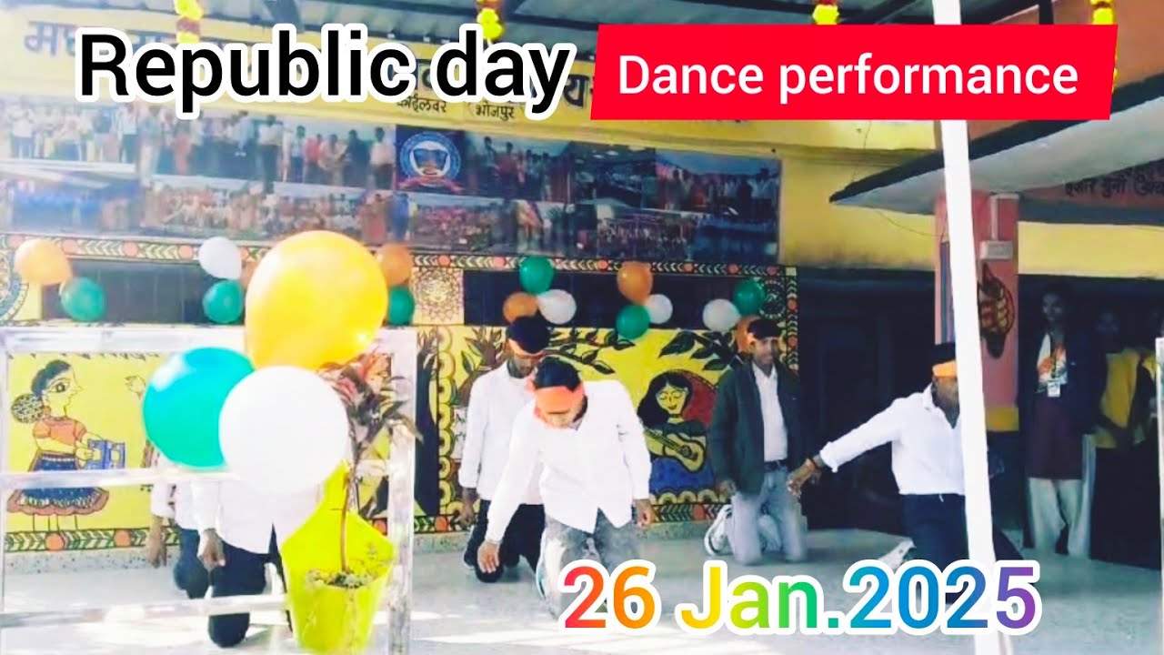 republic day dance performance by the students of high school 🇮🇳🫡| 26 ...