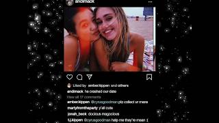 inside andi's phone (social media au)
