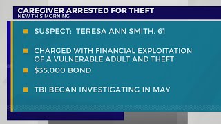 Caregiver accused of defrauding elderly patient