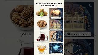 Struggling with Insomnia? 😴 Natural MELATONIN Foods for Deep Sleep #melatonin #nutrition #facts