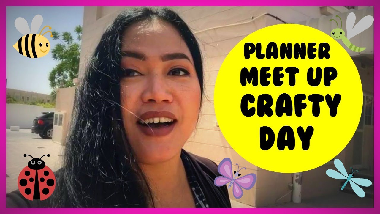 DUBAI PLANNER MEET UP CRAFTS DAY || CANDY'S ROUGE