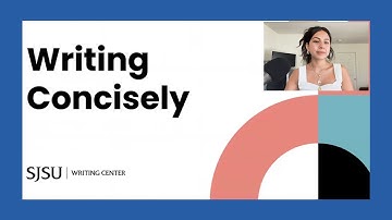 Writing Concisely | Video Workshop