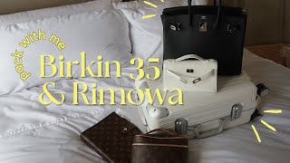 Pack with Me | Rimowa and Birkin 35 for Tenerife