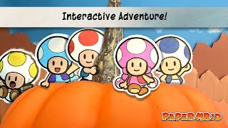 Pumpkin Pass | Interactive  | Paper Mario Stop-Motion