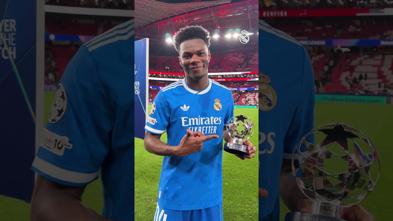 🎁 This belongs to you, Tchouameni!🏆 ¡Para ti, Tchouameni!