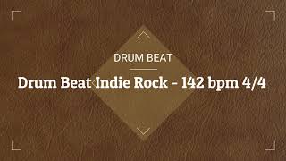 Drum Beat Indie Rock - 142 bpm 4/4
