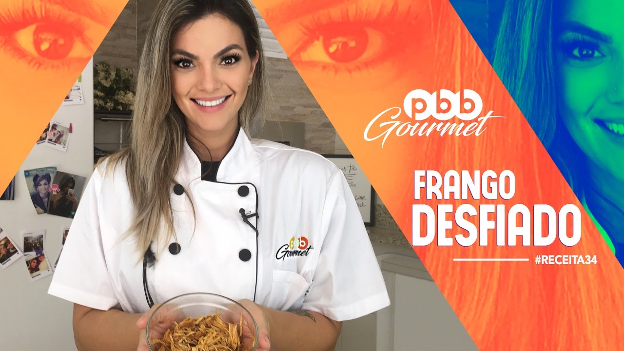 PBB Gourmet #34 - Frango Desfiado na Pressão (by Kelly Key)