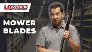 Mower blade differences. Which ones work best?