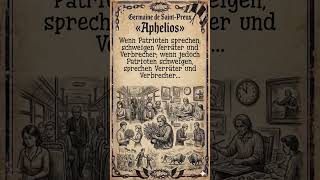 Germaine de Saint-Preux #shorts #literatur #zitate #bücher #philosophie #prosa #seele #lyrik