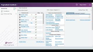 Frontline Education ProgressBook GradeBook: 2023-2024 Preview for Teachers