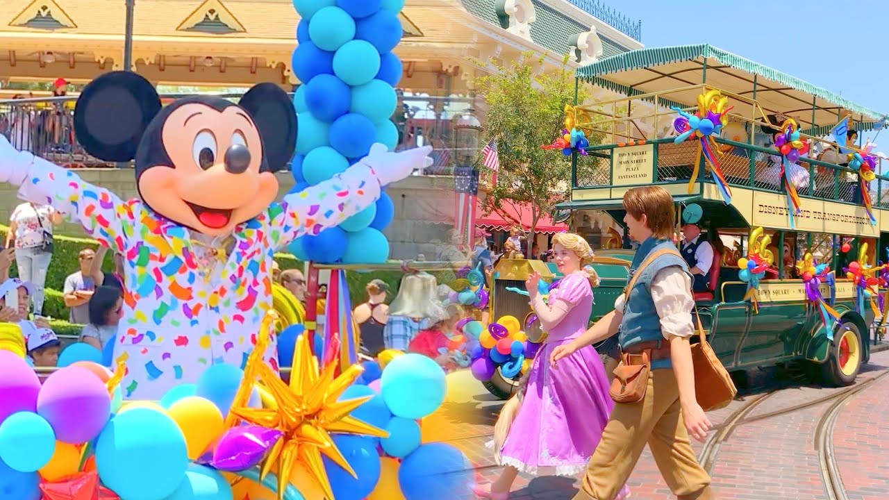 [4K] FULL Disneyland 66th Birthday Cavalcade - 2021 Parade