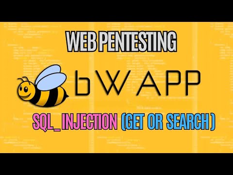 🌐 WEB PT - bWAPP ( SQL Injection GET or Search ) 🔥